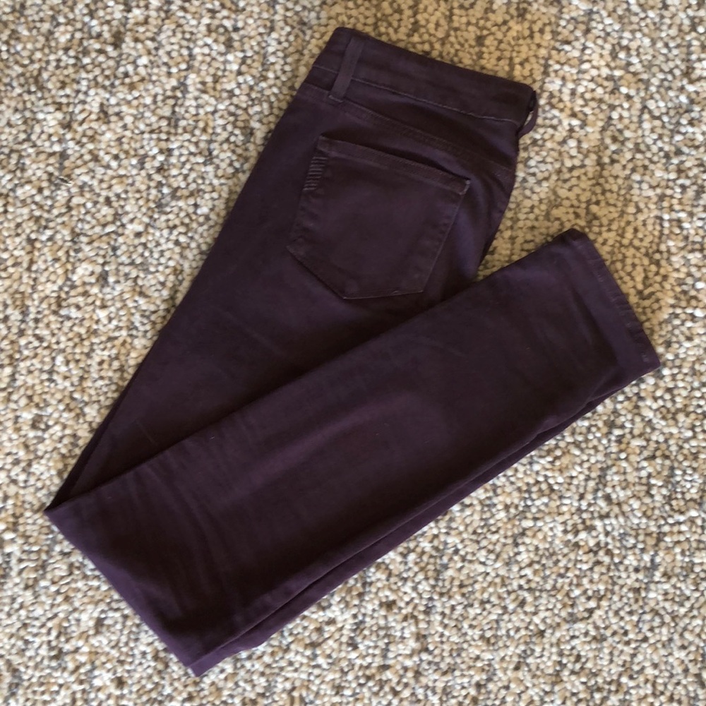 Paige Peg Skinny in Merlot